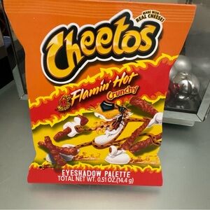 Cheetos Flamin' Hot Crunchy Eyeshadow Palette